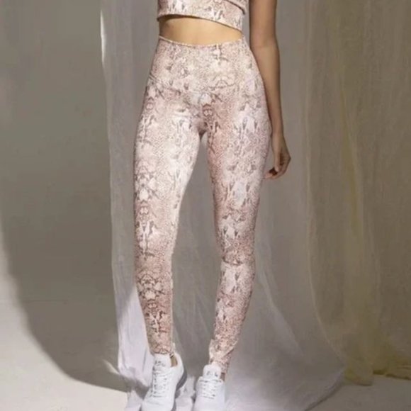 DYI Pants - DYI Signature Tights Copperhead Snakeskin Print